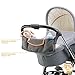 DIAGO 30053.75277 Deluxe Pram Organiser Grey/Orange