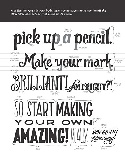 Couverture du livre de Hand-Lettering for Everyone: A Creative Workbook
