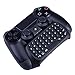 Produktbild VersionTech schwarz Wireless Bluetooth Text Messenger spielend Tastatur Chatpad Controller GamePad für Sony PlayStation 4-PS4