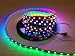 Produktbild 10x RGB LED auf Stripe mit WS2812B 5050 schwarz mit WS2811 Controller 60 LED/m
