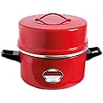 ANNA KITEX Aluminium Chakson DLX Choodarapetty Aluminum Pot Thermal Rice Cooker, Red, 1.5 Kg, Capacity 7 Liters