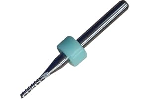 I3D SÉLECTION Hartmetall-Fräser, Diamantschliff, 3,175 mm – Schnittdurchmesser 0,5 bis 3,175 mm – ideal CNC 3018, 3018 Pro etc. (0,5 mm)