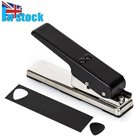 URPIRE Guitar Plectrum Pick Press Plastic Card Hole Punch Picks Maker Cutter DIY Machine