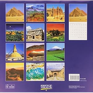 Wunder der Welt 2016: Broschürenkalender mit Ferienterminen