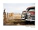 Produktbild Fototapete Vlies Vliestapete Oldtimers Car Auto Klassiker Legende Amerika Steppe Lowrider Wand Bild Dekoration Modern XXL Bahn No.87 (208x148cm)