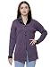 Matelco Purple Velvet Collars & Pockets Cardigan For Women RS.919.00