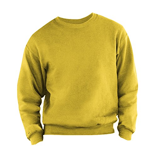 Fruit Of The Loom Mens Set-In Belcoro® Yarn Sweatshirt (L) (Sunflower)