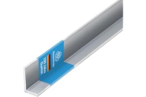 thyssenkrupp Winkelprofil Aluminium 60 x 20 x 2 mm in 2000 mm Länge | Aluwinkel Winkel L-Profil Aluprofil | EN AW-6060