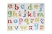 Blossom Wooden Alphabet Puzzle with Knobs (Small Letters) for Learning & Educational Purposes, Multi Color RS.249.00