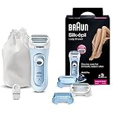 Braun Silk-épil Elektrischer Damenrasierer LS5160, blau
