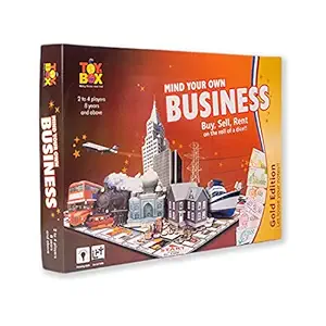 Zhirk Business Family Board Game for Kids - Colour : Multicolour - (Age Group 8-12 Years)