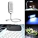 Produktbild Augenfreundlich tragbare LED Buchlampe Helle 28 LED USB-Mini-Licht-flexible Computer-Lampe Netzteil und USB-Kabel inklusive Laptop Pk Tageslichtweiß, Reiselampe, Klemmleuchten mit Standplatz, Arbeitsplatzleuchten, LED Leselampe Für Lesen Studenten Büro Familien Kinder Garten