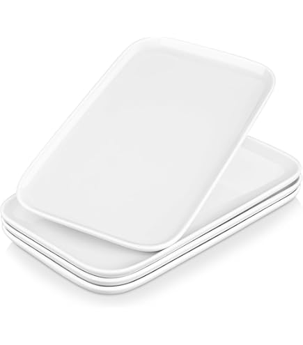 MÄSER 931982 Kitchen Time Ovenvormen, rechthoekig, set van 2, vierkante ovenvormen, ook ideaal voor lasagne, kras- en snijbestendig, keramiek, 33 x 24 x 8 cm / 25,5 x 16 x 7 cm, wit
