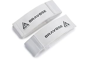 Bravose Lace Look & Loop Boxing Glove Straps – Premium Hook & Loop Lace Converter for Training & Sparring – Compatible with All Lace-Up Boxing Gloves – Secure Fit & Easy On/Off