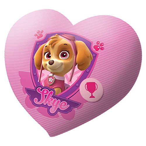 Imagen 2 de Kids Euroswan Cojín con Forma, Estampado Skye Paw Patrol, Velour,, 25x20x7 cm
