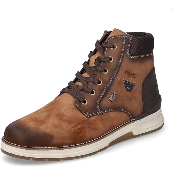 Rieker) Herren Schnürstiefel in schwarz
