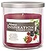 Produktbild Home Inspiration by Yankee Candle - Wilde Beeren - Duftkerze im mittleren Glas mit Deckel - Farbe Rot - 198g