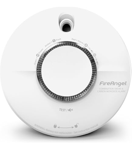 Détecteur de fumée Fire Angel ST-625 Thermoptek 2x remplaçable 1,5V