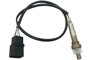Amrxuts 036906262G 030906262K Sonda Lambda frontal, sensor de oxígeno O2 compatible con A2 Altea Arosa Córdoba Ibiza MK3 MK4 Inca León Toledo Fabia Golf Bora Caddy Polo Lupo1.4 1.6 FSI