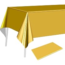 SOL 2 Tovaglie Lunghe Rosa Per Feste, 274 X 137 Cm, Con Copertura In Plastica, Usa E Getta, Per Feste, Resistenti, Protezione Contro Le Fuoriuscite, Design Opaco, Per Matrimoni, Buffet, Catering Ed - 3