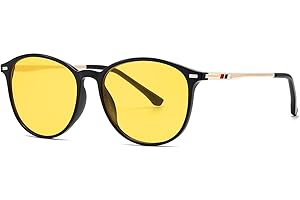 Musivon Gafas de filtro de luz azul para hombre y mujer, filtro azul, gafas de ordenador, sin grosor, marco de metal