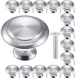 Größe: Der Durchmesser des runden Knopfes beträgt 2,4 cm und die Höhe der Metallschraube beträgt etwa 2,4 cm. Es passt zu einem anderen Stil des Wohndesigns, ideal für Ihr neues Projekt oder Renovierungsprojekt. Stellen Sie vor der Bestellung sicher, dass die Stärke Ihrer Schubladen stimmt.