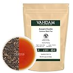 Exotic Assam Tea Leaves with Imperial Golden Tips, Harvest, Black Tea - Malty, Rich & Flavoury (50 Cups), Loose Leaf Tea , Perfect English Breakfast Tea, 100% Certified Pure Assam Tea, 100gm