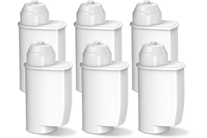 ‎FIITAS 6-Stück Wasserfilter für Siemens EQ6 EQ7 EQ500 EQ Series Kompatibel mit Brita Siemens Intenza TZ70003 Kaffeevollautomaten Wasserfilter (6 Pack)