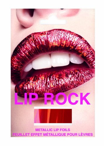Lip Rock Metallic Red Lip Foil