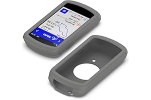 Moorovgi Funda Compatible con Garmin Edge 1040,Funda Protectora de Silicona - Accesorio GPS para Bicicleta (Gris)
