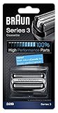 Braun Series 3 Electric Shaver Replacement Foil Cartridge, 32B - Black
