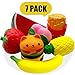Produktbild Ankamal Elec Squishies Jumbo - Jumbo Squishies Langsam Steigende und duftende Früchte Squishy Kawaii Stressabbau Spielzeug Squeeze Stofftiere für Kinder Kinder Erwachsene 7PCS