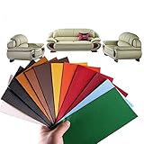 Versátil: Este parche es ideal para reparar grietas o cubrir agujeros en sofás de cuero, sofás, asientos de coche, camas, bolsos, paredes y otros materiales de cuero.