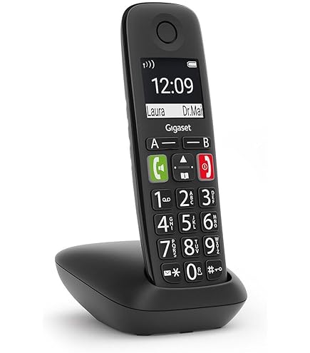 Profoon PDX - DECT-telefoon 300BW - Draadloze telefoon - Uitbreidbaar - Compatibel met hoortoestellen - Handsfree - Telefoonboek - Blauw