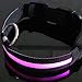 Produktbild Hundehalsband mit 3 Modus Hund Leine LED Sicherheit Hundehalsband Blinklicht bis Glow mit dünn Lite Up Strip