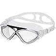 MAKINGTEC Swim Mask, Wide View Swimming Mask Goggles Anti-fog Waterproof Diving Goggles for Adults Men Women Spearfishing Snorkeling Swimming