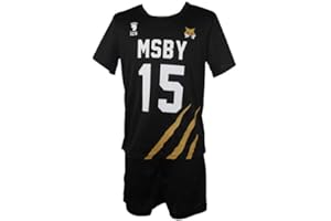Tuboshu Cosplay Costume Haikyuu MSBY Black Jackals Karasuno High M-i-ya Atsumu Hinata Shouyo Volleyball Uniforms Anime Sportswear Jerseys