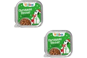 Simpul® x - Webbox 2 Pack Dog Christmas Dinner Turkey and Veg 150g