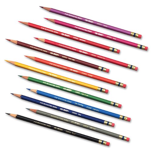 Prismacolor Col-Erase Erasable Colored Pencil, Brown (20043) by Prismacolor