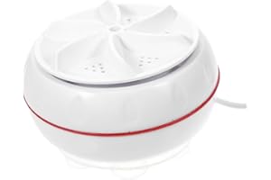 Gadpiparty Mini Portable Washing Machine Portable Laundry Machine Smart Washer for Sink Portable Mini Washer Washing Machine Mini Portable Washing Machine for Sink Sock Small Abs White