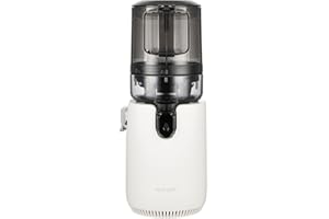 ‎HUROM Hurom E50ST Neuer Slow Juicer | Elektrische Kaltpresse | Entsafter für Gemüse & Obst | 1.6L Kapazität | Automatische Entsaftungsfunktion | BPA-frei | 10 Jahre Garantie | 150W