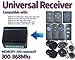 Produktbild Universal 2-Kanal-Empfänger Rolling fester Code 300–868 MHz 12–24 VAC/DC. Kompatibel mit Hörmann HS1 HS4 HS2 HSE2 HSM2 HSM4 Funk hds2-a 868 hsd2-c 868 HSZ1 868 HSZ2 868 HSP4 868 hsp4-c 868 Fernbedienungen.