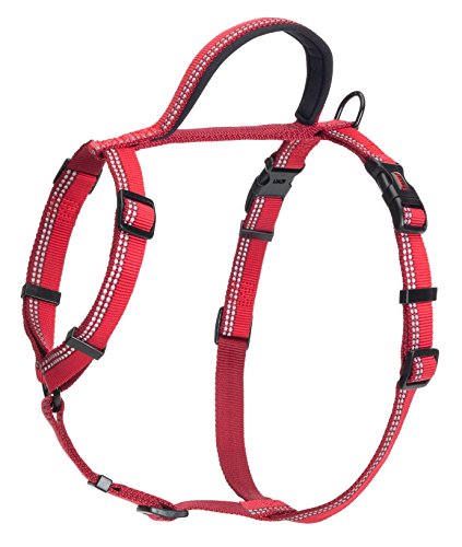 HALTI Premium Dog Walking Harness, Large, Red