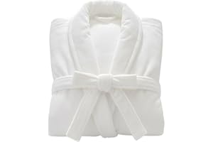 STARS AND STRIPES Unisex Egyptian Cotton Super Soft Luxury Velour Towelling Terry Dressing Gown Nightwear With Big Pockets And Belt Soft Housecoat Bathrobe