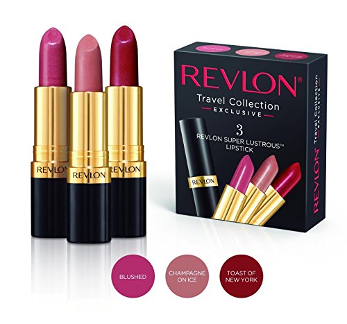 Revlon 3 Super Lustrous Lipsticks 13 g