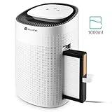 amazon deshumidificador rowenta Bajo Consumo y Auto Apagar - Cuando la capacidad de agua cerca a 1000ml, deshumidificador electrico se apaga automáticamente, lo que asegurar la seguridad. Además, un solo día de uso continuo requiere solo 0.552 grados de electricidad.