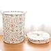 ALLTOP Premium Cartoon Foldable Cotton Line Laundry Basket Folding Children Toys Organiser Storage Basket Clothes Holder with Lids, Bohemia Pattern