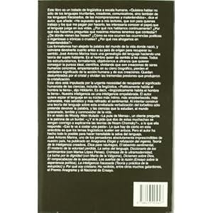 La selva del lenguaje : introducción a un diccionario de los sentimientos (Argumentos)