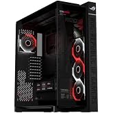 ASUS ROG Cronox ARGB EATX Full Tower Kılıf | Panoramik tasarım, 4 ARGB fan, 9,2 in&ccedil; LCD ekran mod&uuml;l&uuml;, 400 mm'ye kadar grafik 