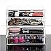 Feibrand Acrylic Transparent Cosmetic Makeup Organiser Holder with 4 Drawers Extra Wide and Larger Space